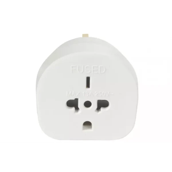 Travel Adaptor (Travel to UK) 13amp Converts US EU AU to UK Plug